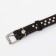 The collar is a single-layer leather, the rimmer, 60 x 3 cm, Osh 45-57 cm, black