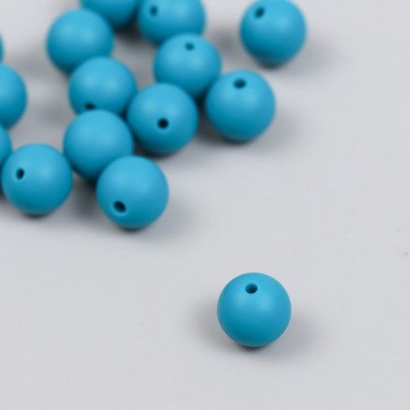 Busina silicone "round" blue-green d = 0.9 cm