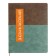 Universal diary for grades 1-11 "Geometry", solid cover of artificial leather, silkography, lies, 48 ​​sheets, brown-turquoise