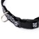 Collar with reflective ornament, 55 x 2.5 cm, black