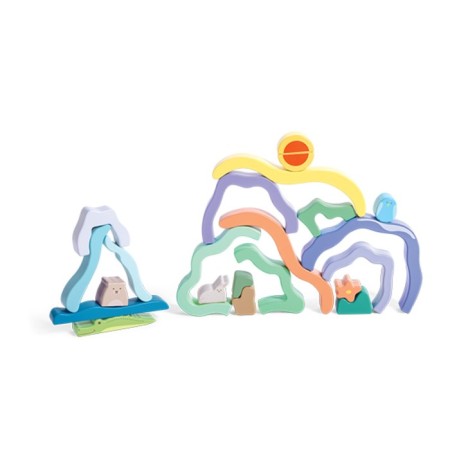 Developing Hape toy "in the jungle", 3 in 1