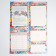 Folder "Portfolio of the student" White background, 8 sheets, a4
