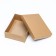 The box is folding, the lid is, without a window, craft, 16.5 x 12.5 x 5.2 cm