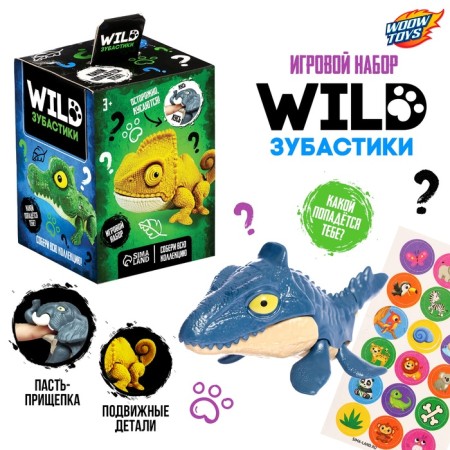 Game set "Wild tooth", 1 figure, color mix