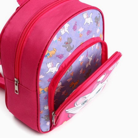 Baby backpack with pockets, cats aristocrats, 23*19*6cm-1