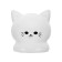 Nightlight "kitten" led white 9.5x10x10 cm