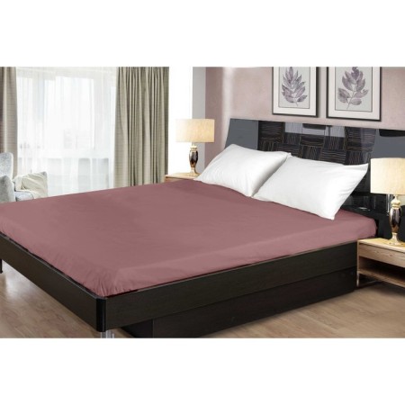 Primvelle sheet, size 150x260 cm, lingonberry color