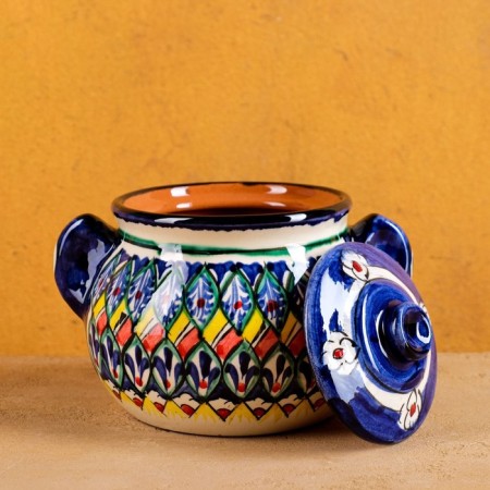 Set Tea Rishtan, 9 objects: kettle 1l., 6 PIAL 9.5cm, candy 23cm, sugarnya 250m-15