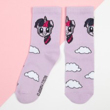 Socks for the girl My Little Pony, 14-16 cm, purple color