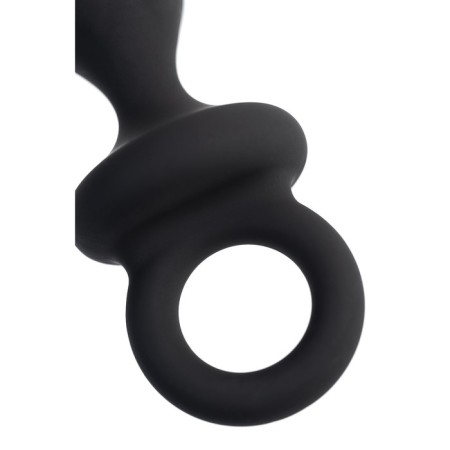 Anal plug Erotist Strob M - Size, silicone, black, 13.5 cm-9