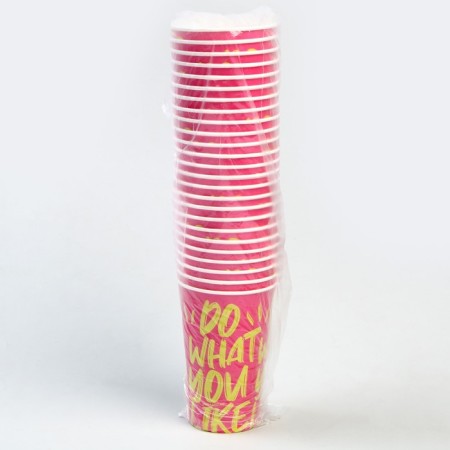 A single -boiled paper cup for coffee "Like", 400 ml-3