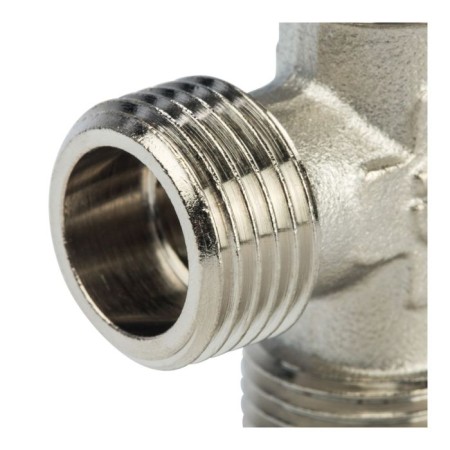 The STOUT SFT-0018-343434, 3/4 "x 3/4" x 3/4 ", external/external carving, nickel. Brass-4