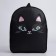 Baby backpack for a girl "Kitik", 30x25 cm, lightning department