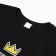Female home set (T -shirt, shorts) "Princess", Black color, size 48