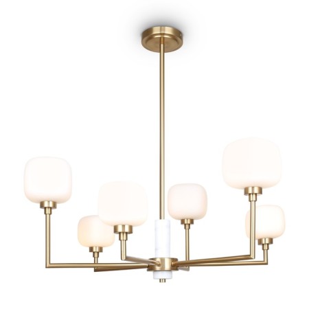 Freya FR5373CL-06BS Tender ceiling lamp, 690x690x680 mm, G9, 6x40W, brass color