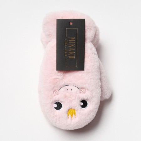 Teenage mittens for claim. Minaku crown 19 cm pink-3