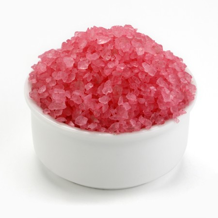 Bath salt "I am not sugar, but melt from your touch", 130 g, raspberry aroma, Beauty Fox-3