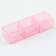 Tabert’s man “Morning, day, evening”, 3 sections, pink, 7.3 x 1.5 cm