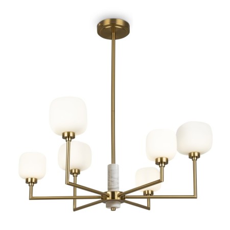 Freya FR5373CL-06BS Tender ceiling lamp, 690x690x680 mm, G9, 6x40W, brass color-1