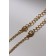 Kulons "Demetrons" Best Friends, Heart, Color Black Gold, 40 cm