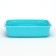 Toilet with a grid, 45x34x15 cm, gray/turquoise
