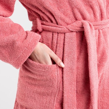 Terry robe saving and I, wives. Rr. 40-42 cent. dusty pink, 100% HL, 320 g/m2-12