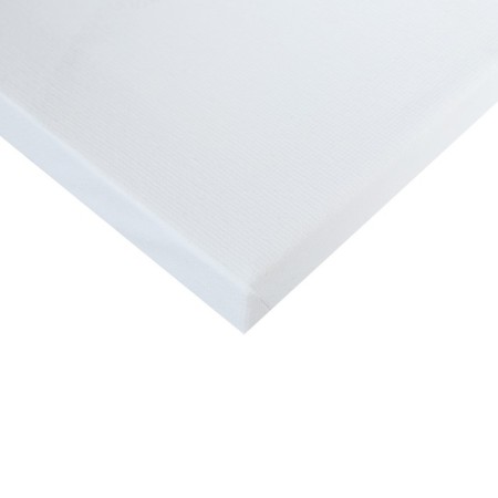 Canvas on the subframe, cotton 100%, 1.6 x 20 x 25 cm, acrylic soil, fine -grained, 280 g/m²-1