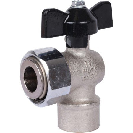Ball barbar stout SVB-1010-001520, 1/2 "x3/4", inside thread/fraud nut, corner, butterfly