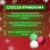 A set of bath bombs "New Year", red, green, white, 10 pcs of 60 gr.