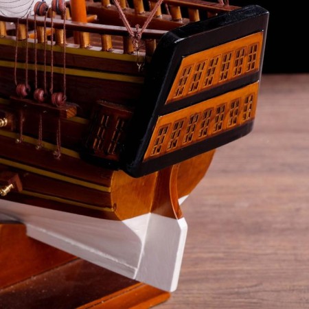 Ship "Victoria", 79x73 cm-10