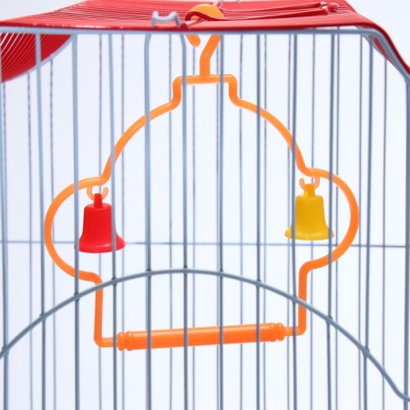 Poultry cell equipped BD-1/4F, 30 x 23 x 39 cm, red (packing 12 pcs)-7