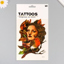 Tattoo on the body color 