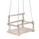 Suspended chair wooden, seat 30 × 40cm