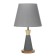 OMBR table lamp E27 40W gray 25x25x42 cm Risalux