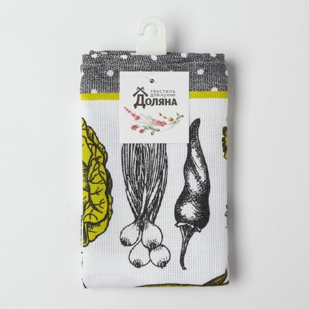 Kitchen towel "Vegetables" 35x60 ± 2 cm-4