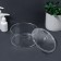Organizer D/Storage with a lid 1 sect 14*14*9.3cm transparent nakl QF