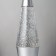 Smerch lamp LED lava, sparkles, silver 32 cm Risalux