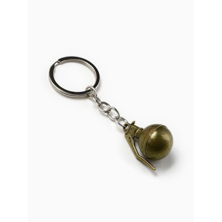 Metal keychain “February 23”, grenade, 7.5 x 3.2 cm-3