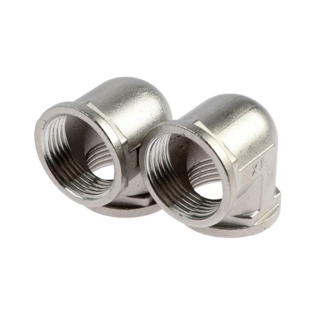 Corner Zein, 1 ", internal thread, stainless steel, packing 2 pcs.
