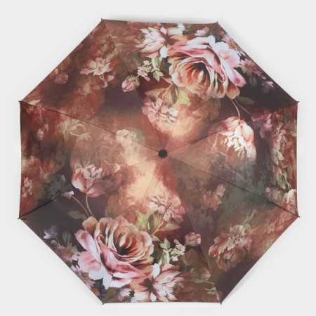 Mechanical umbrella “Air Peonies”, Eponge, 4 additions, 8 spokes, r = 48 cm, color mix-13