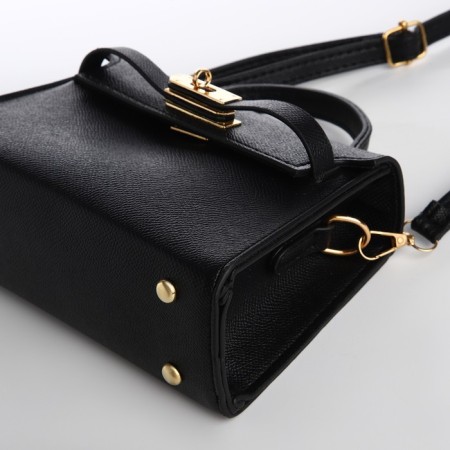 Bag Women's Messoriner, Black Color 19*13*7 cm-5