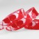 Republic tape "Flowers", 25 mm, 23 ± 1 m, red/white color