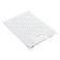 Polyethylene package with a cut with a reinforced handle, black "peas" 30 x 40 cm, 50 μm