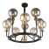 Suspended chandelier Rozet E14 + GU10 400W