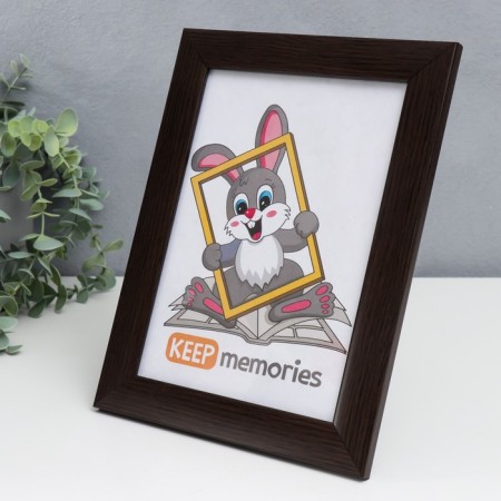 Photo frame plastic 15x21 cm 1022 Wenge-2