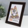 Photo frame plastic 15x21 cm 1022 Wenge
