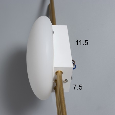 Bra "Nova" LED 3000K-6000K gold 52x16.5x16.5cm-7