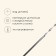 Shampoo Maclay, Corner, thickness 0.8 mm, 39x1 cm