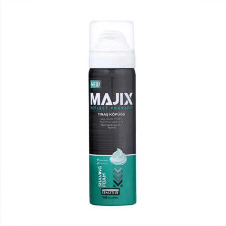 Shaving foam Majix Sensitive, 50 ml