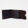 Button clip for bills, coins, cards, brown color